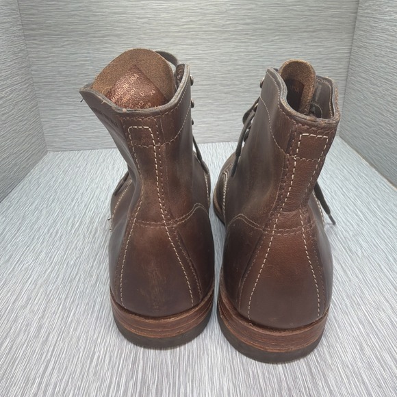 Wolverine 1000 Mile Boots Brown Leather Made‎ USA W05301 9.5 D main image 9